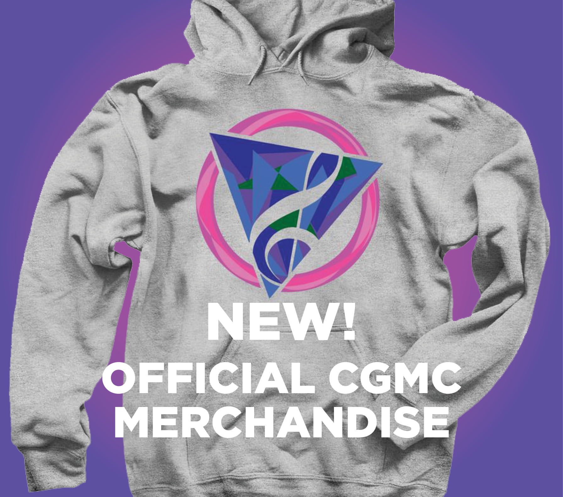 Sweatshirt with CGMC Logo on it